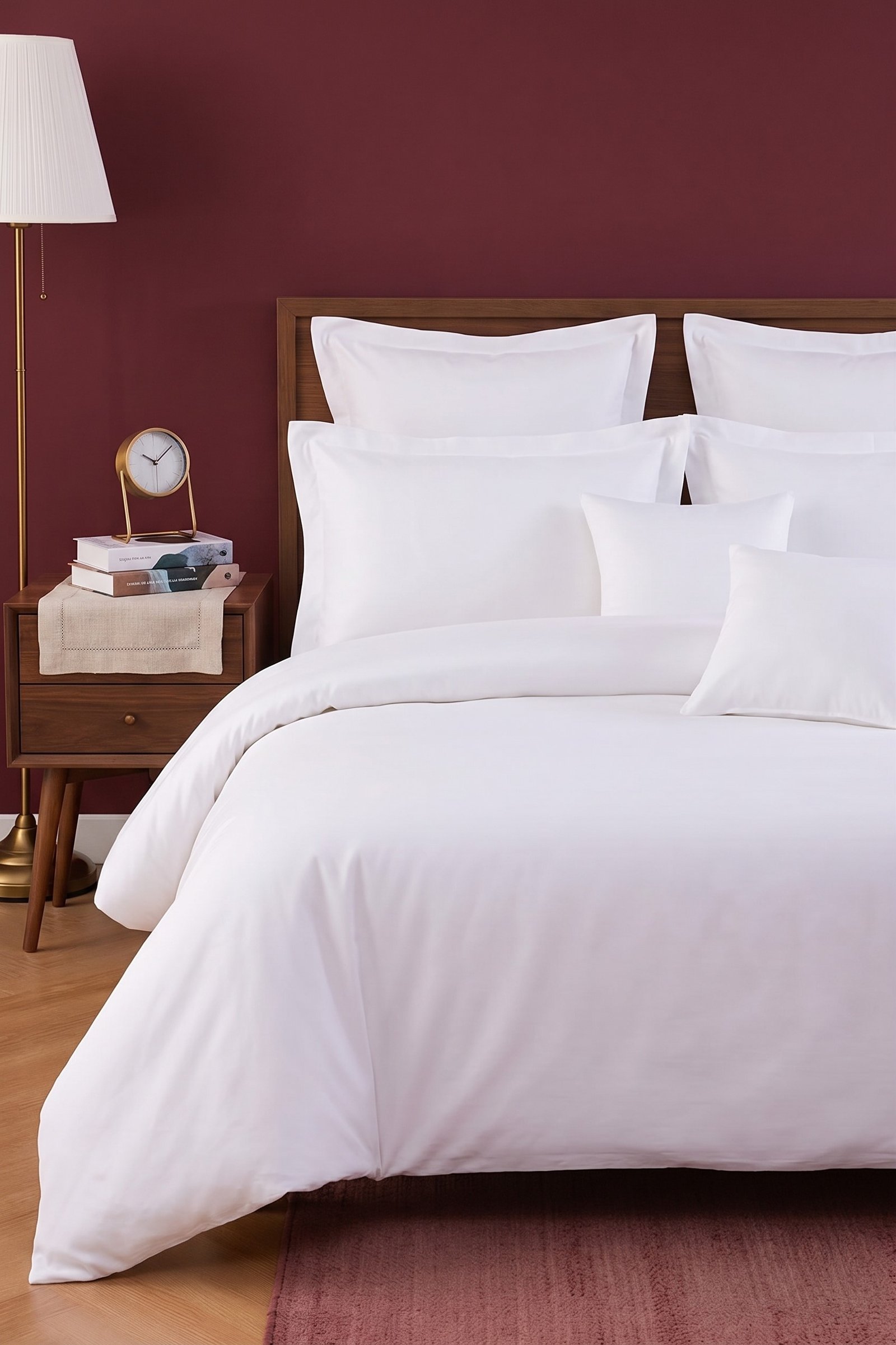 63 Tel Pamuk Çift Kişilik Otel Nevresim Takımı