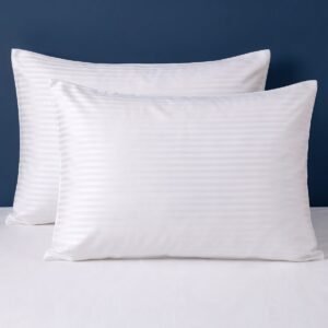 120 Tel Çizgili Otel Yastık Kılıfı 50×70