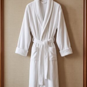 Otel Bornozu Beyaz 16/1 Ring